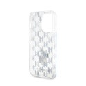 Karl Lagerfeld Monogram Choupette - Etui iPhone 15 Pro (przezroczysty)