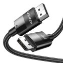 Kabel wideo w oplocie 2 x Display Port 1,4 męsko-męski UGREEN 80390 1m