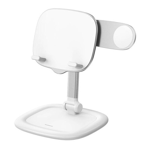 Stojak na tablet/telefon Baseus Seashell (biały) Stojak na tablet/telefon Baseus Seashell (biały)