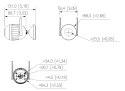 KAMERA IP IPC-HFW1239DQ-PV-STW Wi-Fi, Smart Dual Light Active Deterrence - 1080p 2.8 mm DAHUA