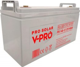 AKUMULATOR VOLT POLSKA DEEP CYCLE VPRO SOLAR 12V 140AH VRLA BEZOBSŁUGOWY