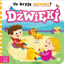 KSIĄŻECZKA DLA DZIECI - CO KRYJĄ OKIENKA? DŹWIĘKI