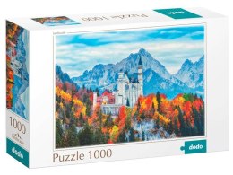 PUZZLE ZAMEK NEUSCHWANSTEIN 1000 ELEMENTÓW DO UŁOŻENIA DLA CAŁEJ RODZINY