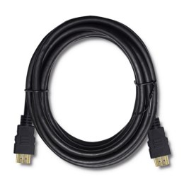 Qoltec Kabel HDMI v1.4 | High speed | 4K | 30Hz| 30AWG | GOLD | 2m