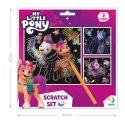 ZDRAPKA ARTYSTYCZNA MY LITTLE PONY MALOWANIE METODĄ SCRATCH DLA DZIECI