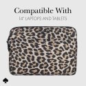 Kate Spade New York Puffer Sleeve - Pokrowiec MacBook Pro 14" / Notebook 14" (Classic Leopard)