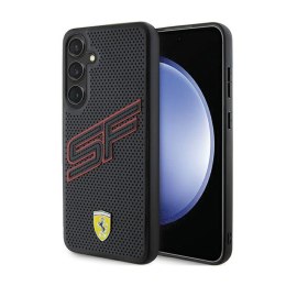 Ferrari Big SF Perforated - Etui Samsung Galaxy S24+ (czarny)