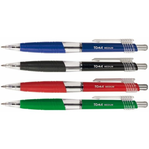 Długopis Toma Medium 1.0mm niebieski Długopis Toma Medium 1.0mm niebieski