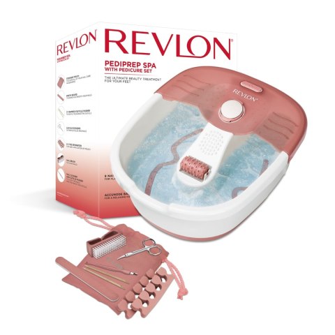 Revlon PEDIPREP SPA Wanienka hydromasażer stóp z akcesoriami