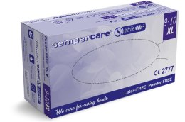 Sempercare SKIN 2 rękawice nitrylowe PF r. XL Rękawiczki diagnostyczne nitrylowe bezpudrowe 90 szt