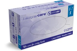 Sempercare Skin 2 rękawice nitrylowe PF r. S Rękawiczki diagnostyczne nitrylowe bezpudrowe 100 szt