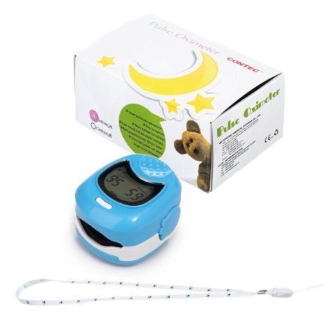 CONTEC CMS50QA NIEBIESKI Pulsoksymetr napalcowy pediatryczny, wyświetlacz SpO2 CONTEC CMS50QA NIEBIESKI Pulsoksymetr napalcowy pediatryczny, wyświetlacz SpO2