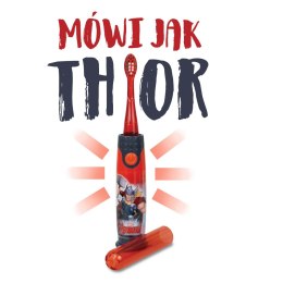 Szczoteczka do zębów 3 + świeci i mówi Avengers Light and Sound Toothbrush Niebieska