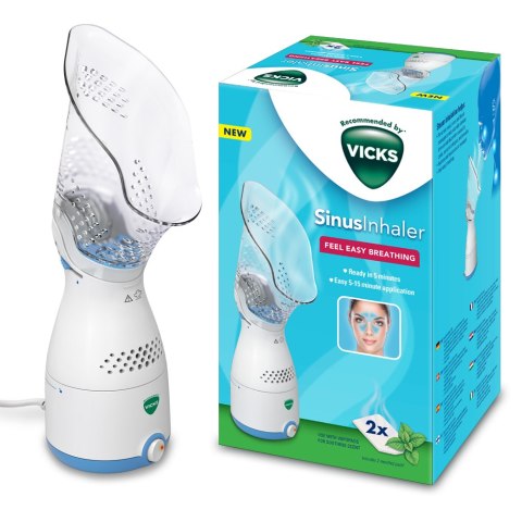 VICKS VH200 SINUS INHALER Inhalator zatokowy, osobisty, z wkładami VapoPads VICKS VH200 SINUS INHALER Inhalator zatokowy, osobisty, z wkładami VapoPads