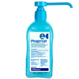 PHAGO GEL 500ml z pompką medilab żel do higienicznej i chirurgicznej dezynfekcji rąk