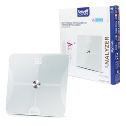 Visiomed Bewell Connect My Scale Analiser BW-SC2W Inteligentna waga łącząca się z aplikacją, łazienkowa