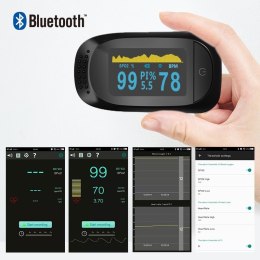 IMDK C101A2 Bluetooth Pulsoksymetr z Bluetooth