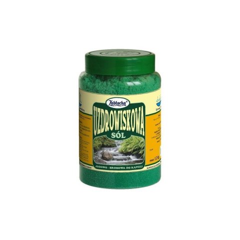 ZABŁOCKA 1,2 kg Sól uzdrowiskowa jodowo-bromowa do kąpieli, z Dębowca ZABŁOCKA 1,2 kg Sól uzdrowiskowa jodowo-bromowa do kąpieli, z Dębowca