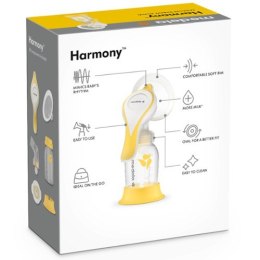 MEDELA Harmony Flex™ laktator MEDELA dwufazowy laktator ręczny na jedną pierś