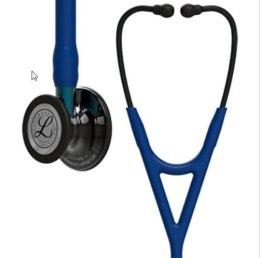 Stetoskop Littmann Cardiology IV 6202 Stetoskop kardiologiczny High Polish Smoke-Finish,przew. granat,lira czarna,trzon nieb.