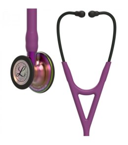 Stetoskop Littmann Cardiology IV 6205 Stetoskopkardiologiczny Rainbow-Finish, przewód śliwkowy,lira czarna,trzonek fioletowy