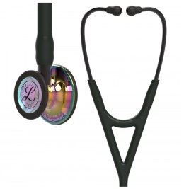 Stetoskop Littmann Cardiology IV 6240 Stetoskop kardiologiczny High Polish RainbowFinish, przew.czarn,trzon smoke,lira smoke