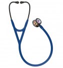 Stetoskop Littmann Cardiology IV 6242 Stetoskop kardiologiczny High Polish Rainbow-Finish, przew.granat, trzonek lira czarna