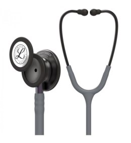 Stetoskop Littmann Classic III 5873 Stetoskop internistyczny Smoke, przewód szary, lira smoke, trzonek szaro-fioletowy