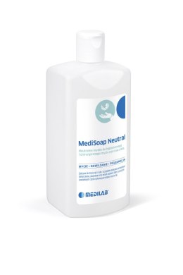 Medilab MYDŁO MEDISOAP NEUTRAL 500ML Preparat myjący do higienicznego i chirurgicznego mycia rąk oraz ciała