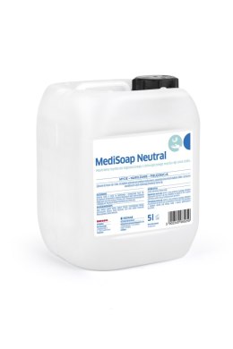 Medilab MYDŁO MEDISOAP NEUTRAL 5L Preparat myjący do higienicznego i chirurgicznego mycia rąk oraz ciała