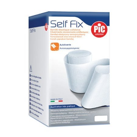PIC SELF FIX 8 cm x 4 m Opaska samoprzylepna elastyczna, perforowana, 6 szt. PIC SELF FIX 8 cm x 4 m Opaska samoprzylepna elastyczna, perforowana, 6 szt.