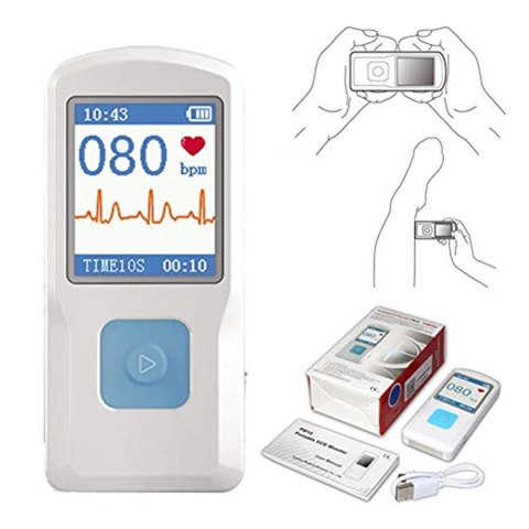 CONTEC PM10 Przenośny monitor EKG, z Bluetooth i aplikacją mobilną CONTEC PM10 Przenośny monitor EKG, z Bluetooth i aplikacją mobilną
