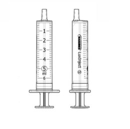 StrzykawkaJ.U. 5 ml Margomed 100szt. Strzykawka dwuczęściowa