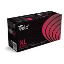 VELO BLACK rozm. XL (a'100szt.) Rękawice nitrylowe, bezpudrowe