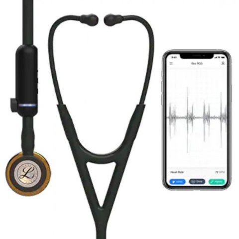 Stetoskop elektroniczny 3M™ Littmann® CORE-8863-czarny-copper finish Stetoskop elektroniczny 3M™ Littmann® CORE-8863-czarny-copp