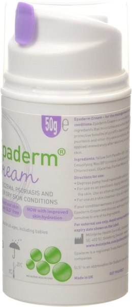 Epaderm Cream 2w1, 50g Preparat do stosowania w przypadkach egzemy i łuszczycy