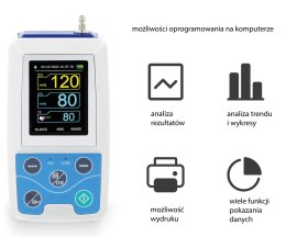 Holter ciśnieniowy CONTEC ABPM50 Holter ciśnieniowy CONTEC ABPM50