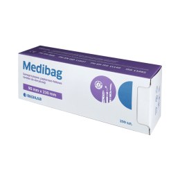 MEDIBAG 90 mm x 230 mm 200 szt. SAMOPRZYLEPNE TOREBKI DO STERYLIZACJI