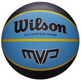 PIŁKA DO KOSZYKÓWKI WILSON MVP R.7 CZARNO-NIEBIESKA