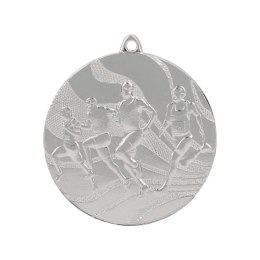 Medal srebrny- biegi - medal stalowy