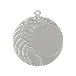 Medal srebrny ogólny z miejscem na emblemat 25 mm - medal stalowy