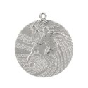 Medal srebrny- piłka nożna - medal stalowy