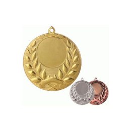 Medal złoty ogólny z miejscem na emblemat 25 mm - medal stalowy