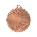 MEDAL Z MIEJSCEM NA WKLEJKĘ BRĄZOWY ŚR 50mm