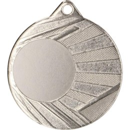 MEDAL Z MIEJSCEM NA WKLEJKĘ SREBRNY ŚR 50mm