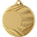 MEDAL Z MIEJSCEM NA WKLEJKĘ ZŁOTY ŚR 50mm