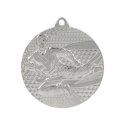 Medal srebrny- karate - medal stalowy