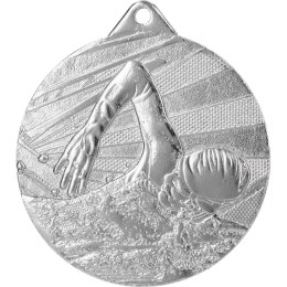 Medal srebrny pływanie