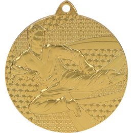 Medal złoty- karate - medal stalowy