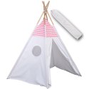 NAMIOT WIGWAM ENERO TOYS CLASSIC RÓŻOWO-BIAŁY